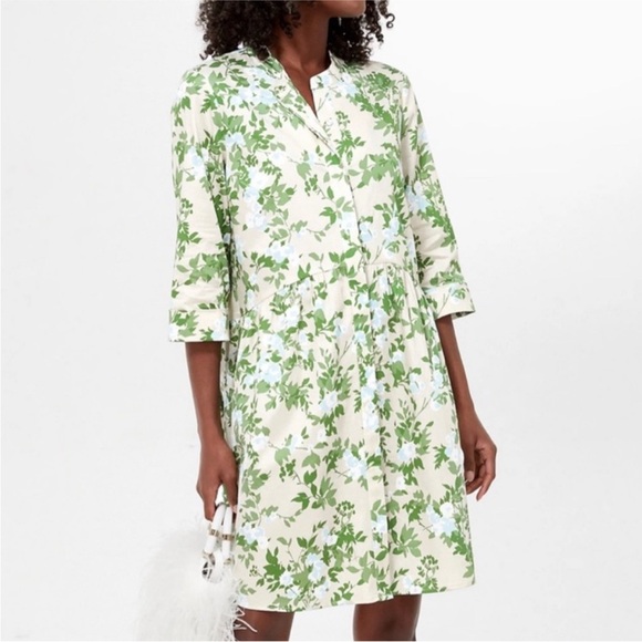 Tuckernuck Dresses & Skirts - NWT Tuckernuck Royal Floral Shirt Dress